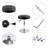 Conola Steel Accent Stool