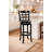 Swivel Upholstered Counter Stool with Solid Wood Frame-15374757-41670033-41670035