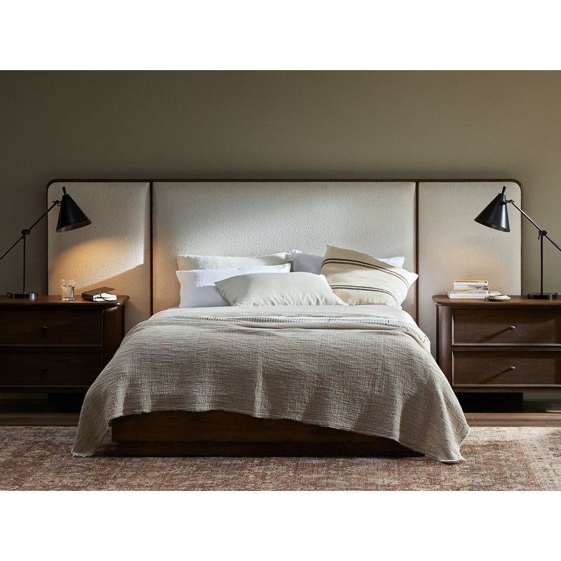 Regan Bed-Crete Ivory-King