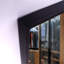 Miroir de salle de bain moderne 36 x 24 pouces avec cadre en aluminium à miroir vertical ou horizontal