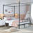 Alex-Jay Metal Canopy Bed-2109103170-2109103169