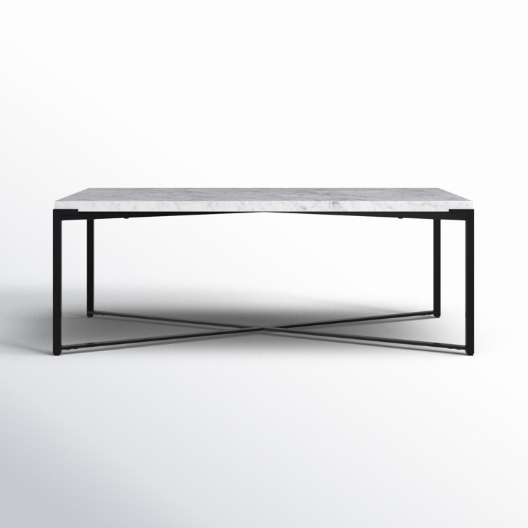 Ellett 2 - Piece Marble Top Living Room Table Set