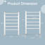 Straight Towel Rail Heated Towel Rails