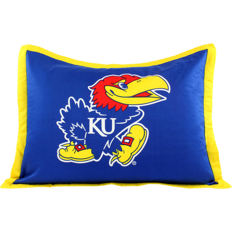 NCAA Cotton Blend Sham Set
