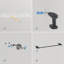 Ensemble de quincaillerie de salle de bain 5 pièces Cubic-58850952