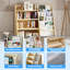 Bibliothèque pour enfants Maggiorina, étagère à livres, armoire de rangement, présentoir à livres-254589776-266628222