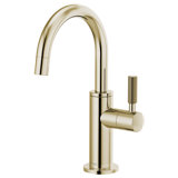 Litze® Beverage Faucet with Arc Spout and Knurled Handle