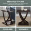 Table de bout Criss-Cross Arbri-384960544