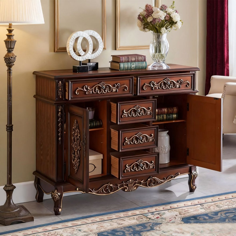Walnut Solid Wood Sideboard