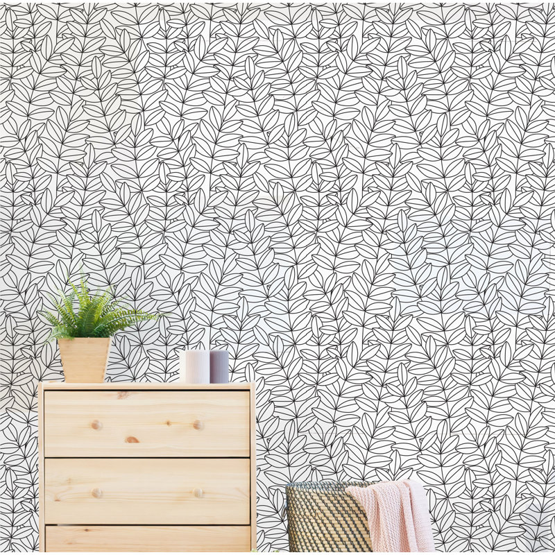 Rouleau de papier peint adhésif Loredo, L 16,67 po x l 25 po