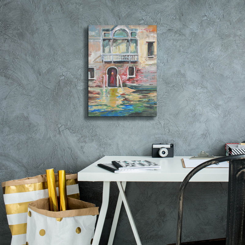 «Venice» par Jadei, impression sur toile, H 16 po x l 12 po