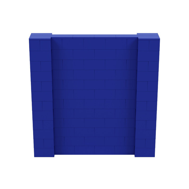 Cloison 1 panneau autoportante, Bleu, H 72 po x l 72 po x P 12 po