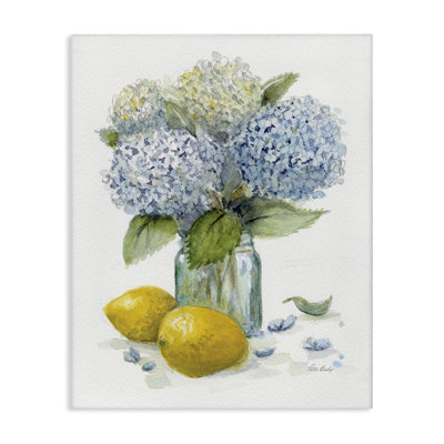 Vase Hydrangeas & Lemons, conception de Patti Bishop