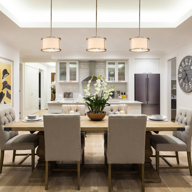 1 - Light Single Drum Pendant