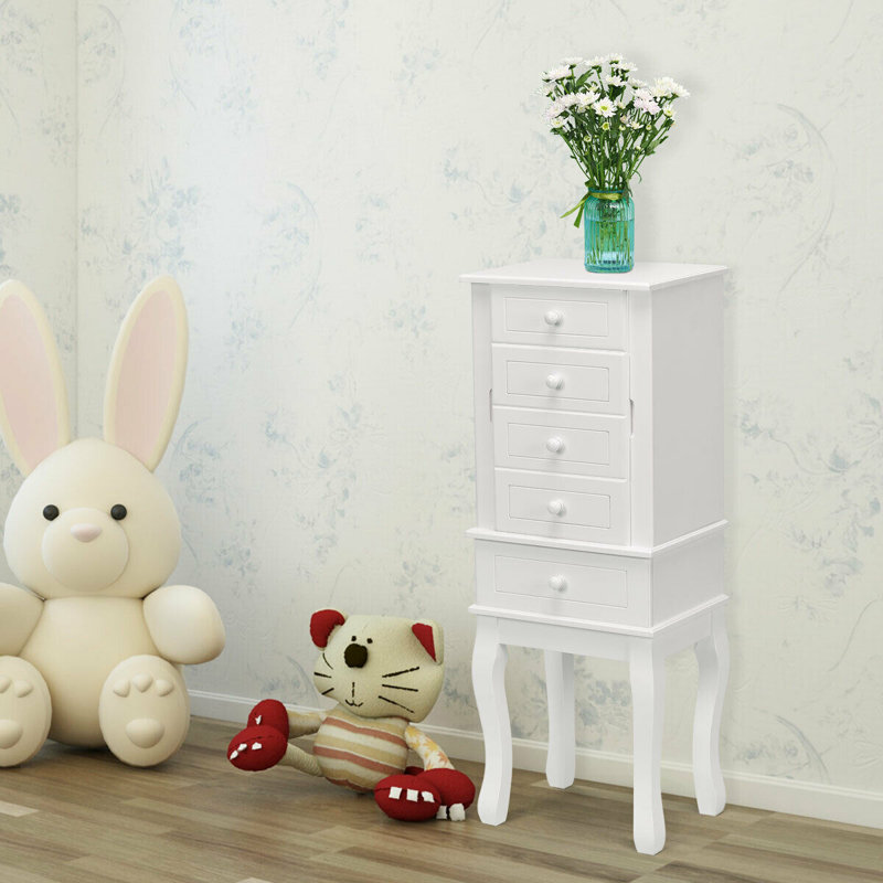Armoire à bijoux avec Miroir aysiah
