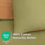 Reversible 100% Cotton Duvet Cover Set, Luxury Cotton Duvet Cover with Pillowcases, Soft & Breathable-126134840-126134844