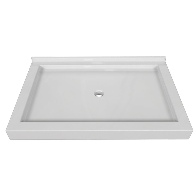 Signature 48'' W 32'' D Rectangular Triple Shower Base