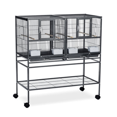 Ryker Deluxe Divided Breeder Cage System with Stand