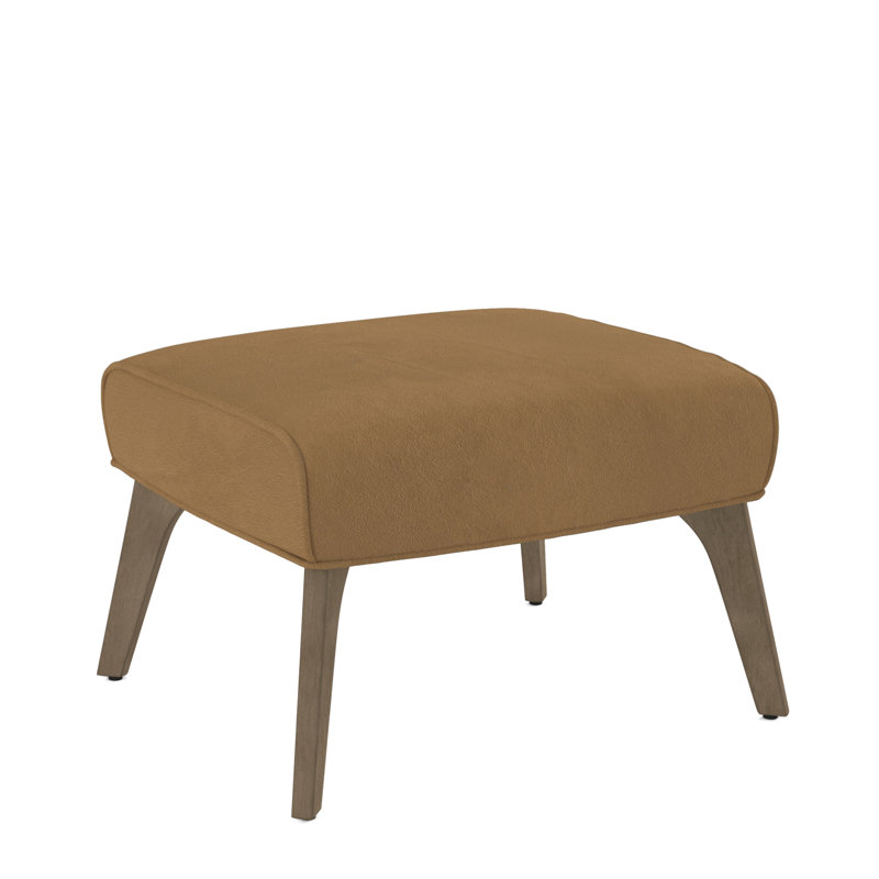 Ottoman, Salvador Butter, Weathered Gray