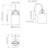 Loucks Dimmable Steel Wall Sconce with Hand Blown Glass Shade -265087047