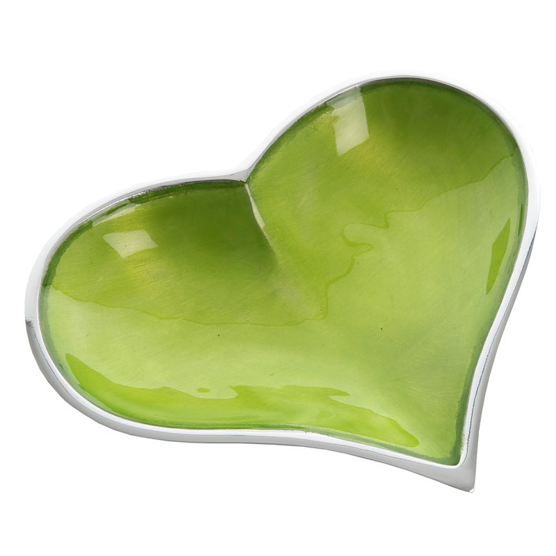 17 Stories Claudel Aluminum Serving Bowl, Lime