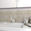 Carreau de mosaïque murale coquille naturelle Conchella Penny 11-1 / 4 "x 11-5 / 8"
