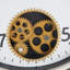 Bovee Iron Wall Clock