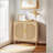 Natural Color Buffet Cabinet With Spacious Storage And Solid Wood Feet,  For Modern And Rustic Kitchens-938634771
