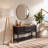 Sadie 45.7'' Solid Wood Console Table-875288648