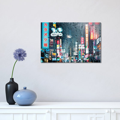 «Be derrière la fenêtre - Shibuya tokyo» par Philippe Hugonnard - reproduction de photo sur toile tendue