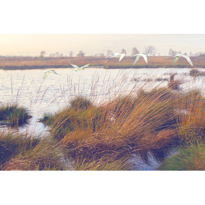 Marshland Hues I by Steve Hunziker - Wrapped Canvas Print