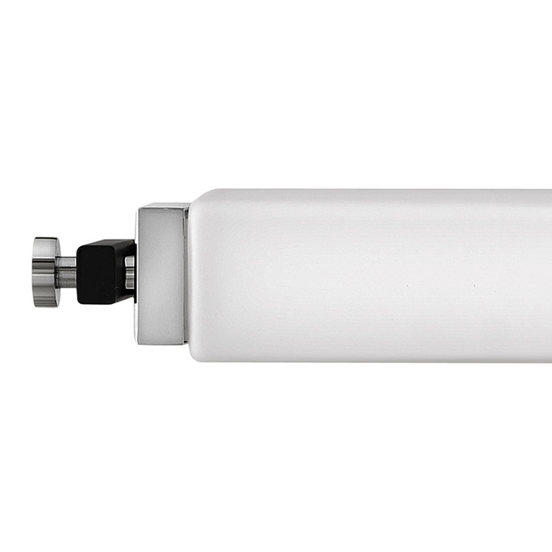 Rollins 24" Integrated LED Bath Vanity Sconce, Black/Chrome