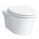 Toto® Ap Washlet+ Ready Wall-Hung Elongated Toilet Bowl with Skirted Design and Cefiontect