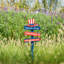 Piquet de jardin patriotique / américain