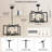 Qun  Farmhouse Lantern Geometric Chandelier-162188183-156323791