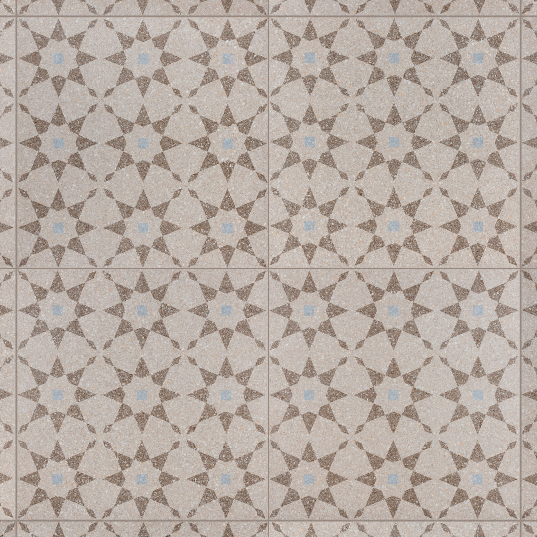 Farnese Aventino 11.5" x 11.5" Porcelain Patterned Wall & Floor Tile Merola Tile