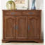 Armoire d'appoint en bois massif grande capacité