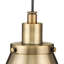 Luminaire suspendu conique à 1 lumière Landrich-780292512-780292517
