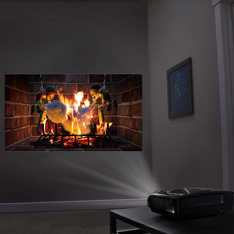 Décoration numérique de Noël à DVD atmoesfx