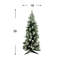 3' Flocked Holiday Tree with LED Lights
