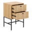 Roscigno 45.6cm W Manufactured Wood Bedside Table