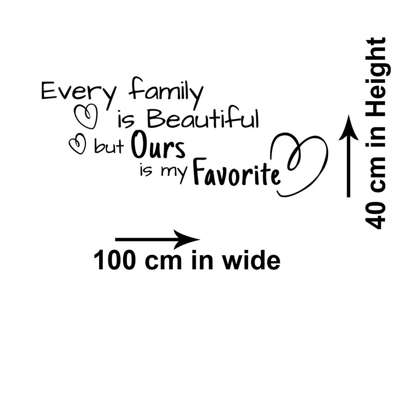 Non-Wall Damaging Wall Decal