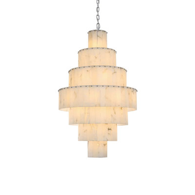 Lustre en albâtre 32 pouces Isabellamarie