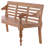 Bruton Solid Wood Teak Outdoor Bench