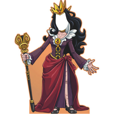 SS11277 Royal Queen With Crown Stand In Cardboard Cutout Standee Standup