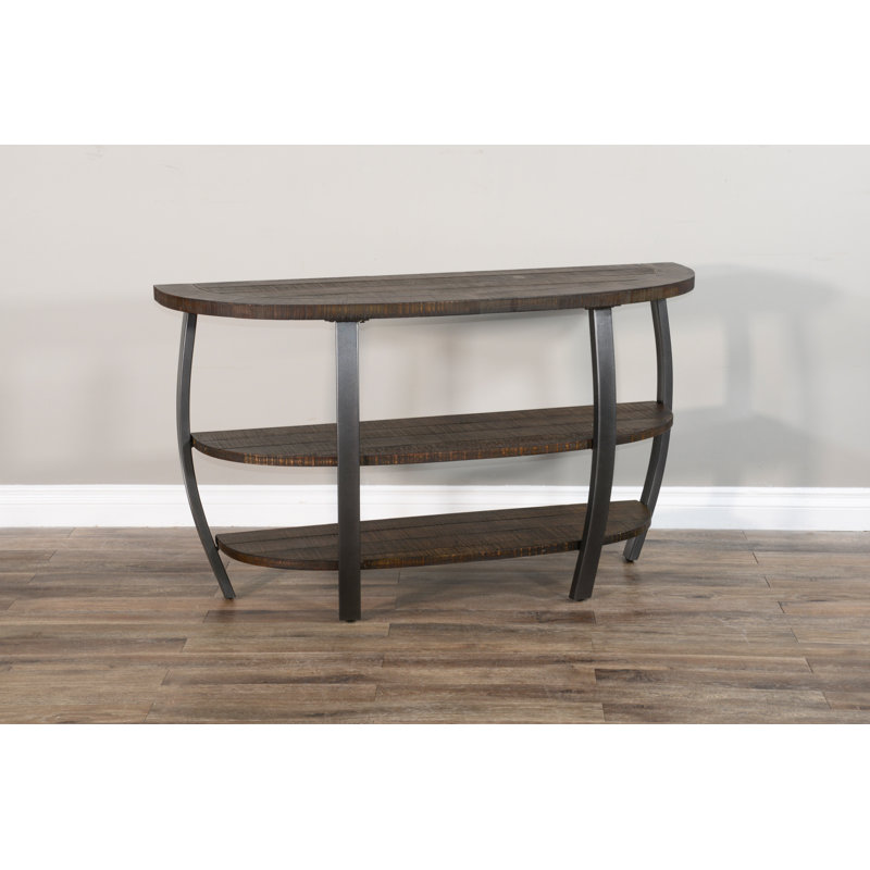 Bridgecliff 52'' Solid Wood Top Console Table