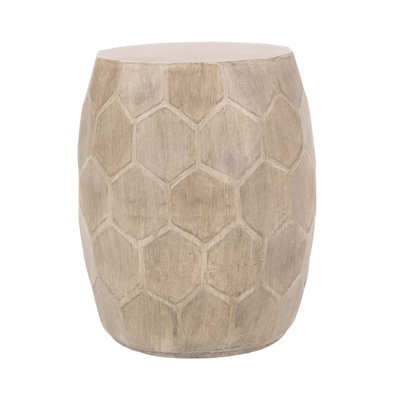 Outdoor Lightweight Concrete Side Table