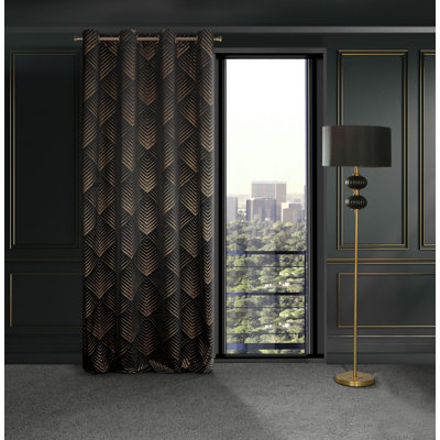Rynn Blackout Curtains Single Panel