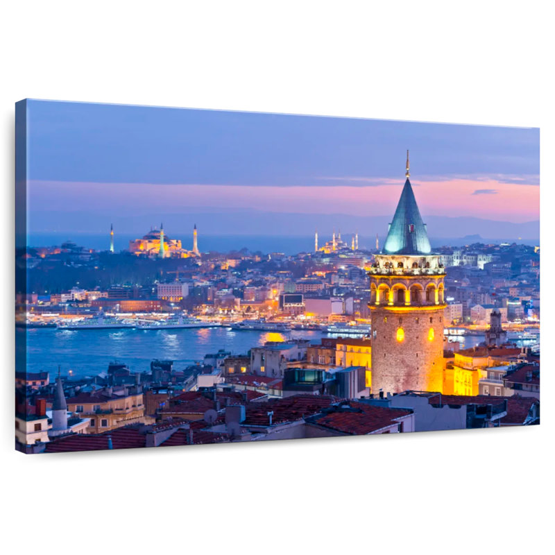 Hannes Istanbul Twilight, 8" H x 12" W