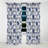 Cobalt Fretwork Ii Victorian Pattern - Damask Curtain - Blackout Damask Curtain - 1 Panels-107534564